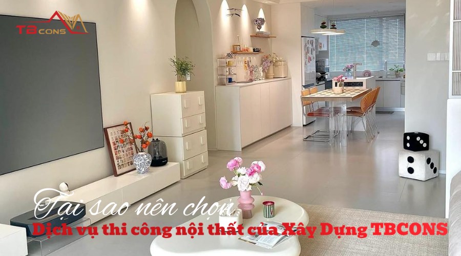 Đội ngũ thi công nội thất TBCONS làm việc tận tâm và chuyên nghiệp