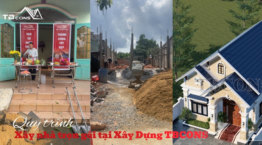 Quy trình xây nhà trọn gói từ TBCONS tại TPHCM